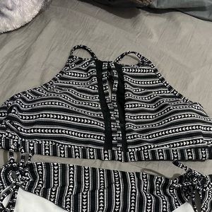 Womens Patterned Bikini Top